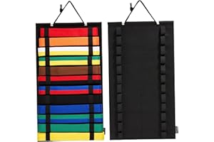 Belt Racks, Karate Belt Display Rack Organizes 12 Belts, 25x14'' Felt Martial Arts Belt Display, Hanging Taekwondo Belt Displ