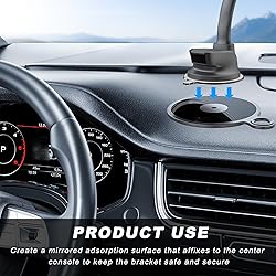 DXNQ 3 PCS Dashboard Pad Mounting Disk for Suction