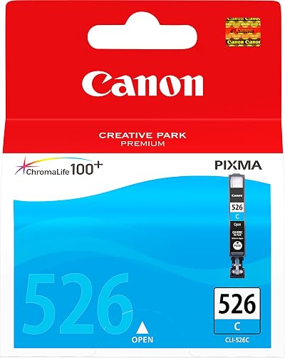 Canon CLI-526C Cyan Ink Tank for PIXMA ip4850 MG5150 MG5250 MG6150 MG8150