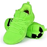 INZCOU Running Shoes Lightweight Tennis Shoes Non Slip Gym Workout Shoes Breathable Mesh Walking Sneakers