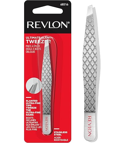 Amazon.com : Revlon Stainless Steel Accurate Tweezing 1 ea () by