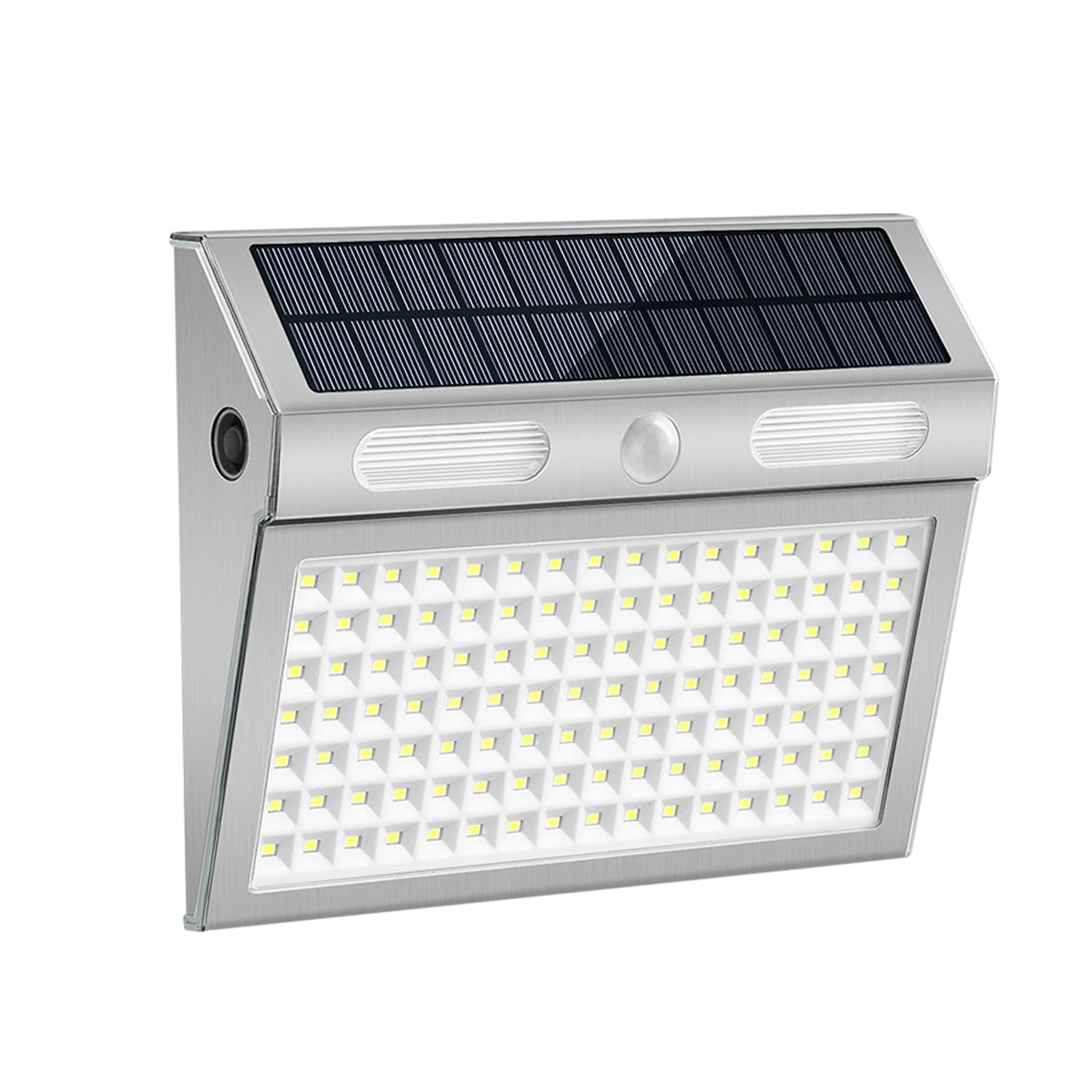 COLBOR Solar Light Outdoor, 112 LED Garden Lights Solar Powered Stainless Steel IP 65 Waterproof Security Light Sunset Projection Lamp, Sunrise LED with USB Cable (SLM112)