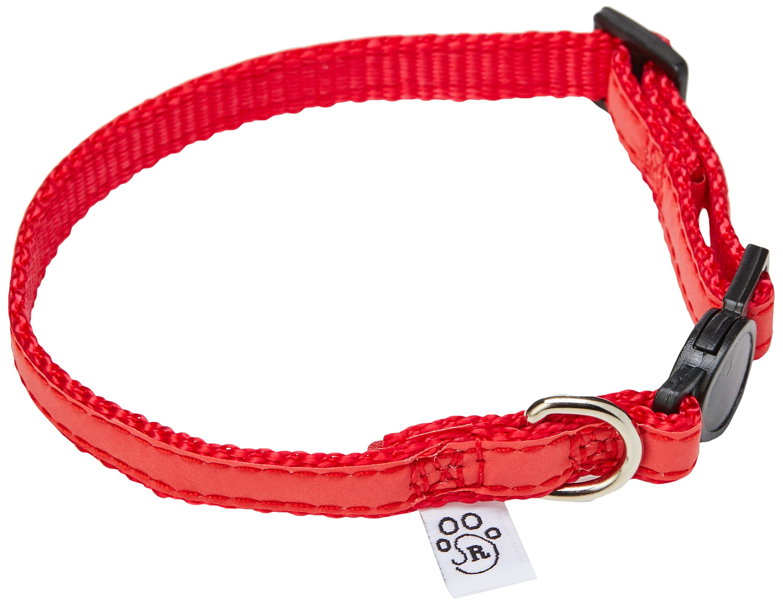 Responsible Owner Quick Release Cat Collars, Fully Reflective Cat Collars, Fully Adjustable Cat Collars, Reflective Colour-Matched Strip