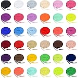 Auihiay Flat Shoelaces Colored Printed Shoe Laces Christmas Shoestrings for Sneakers Sport Shoes Casual Shoes Boots