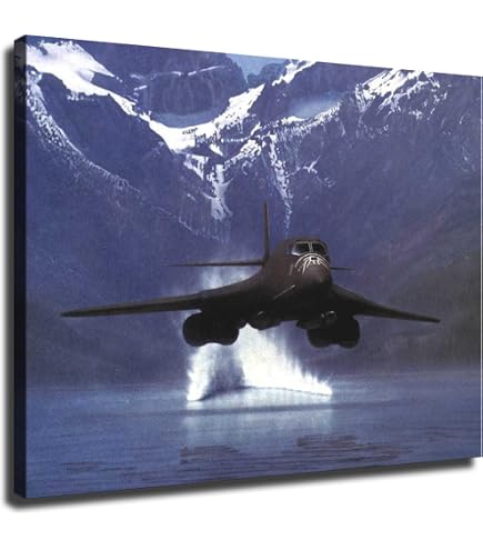 Amazon.com: A North American B-2 Spirit stealth bomber flying at