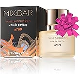 MIX:BAR Perfume for Women - Vanilla Bourbon Fragrance - Eau de Parfum Spray - Notes of Sandalwood, Vanilla Bean, Jasmin, Bergamot, 1.7oz