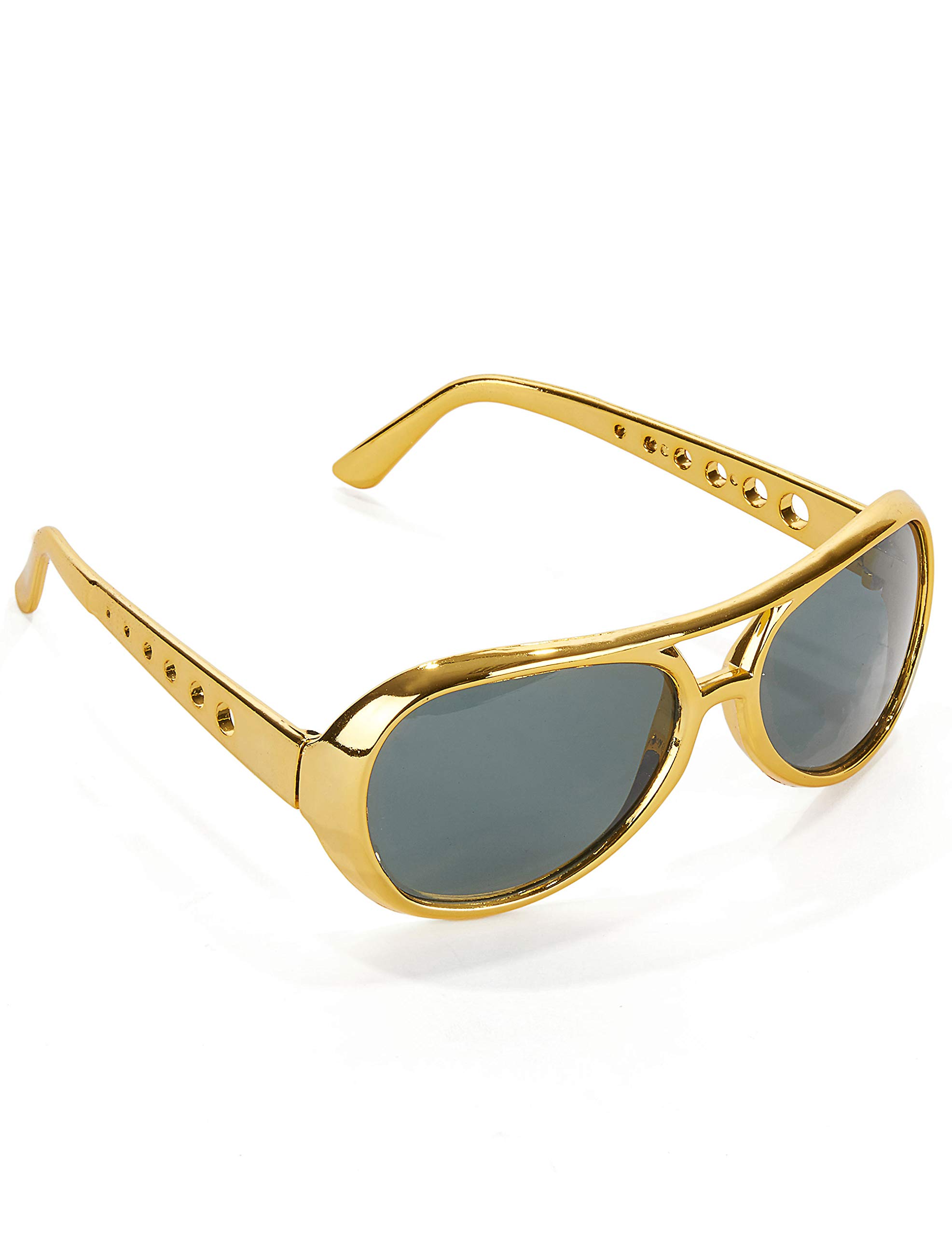 Generique - Elvis Gold Adult Glasses