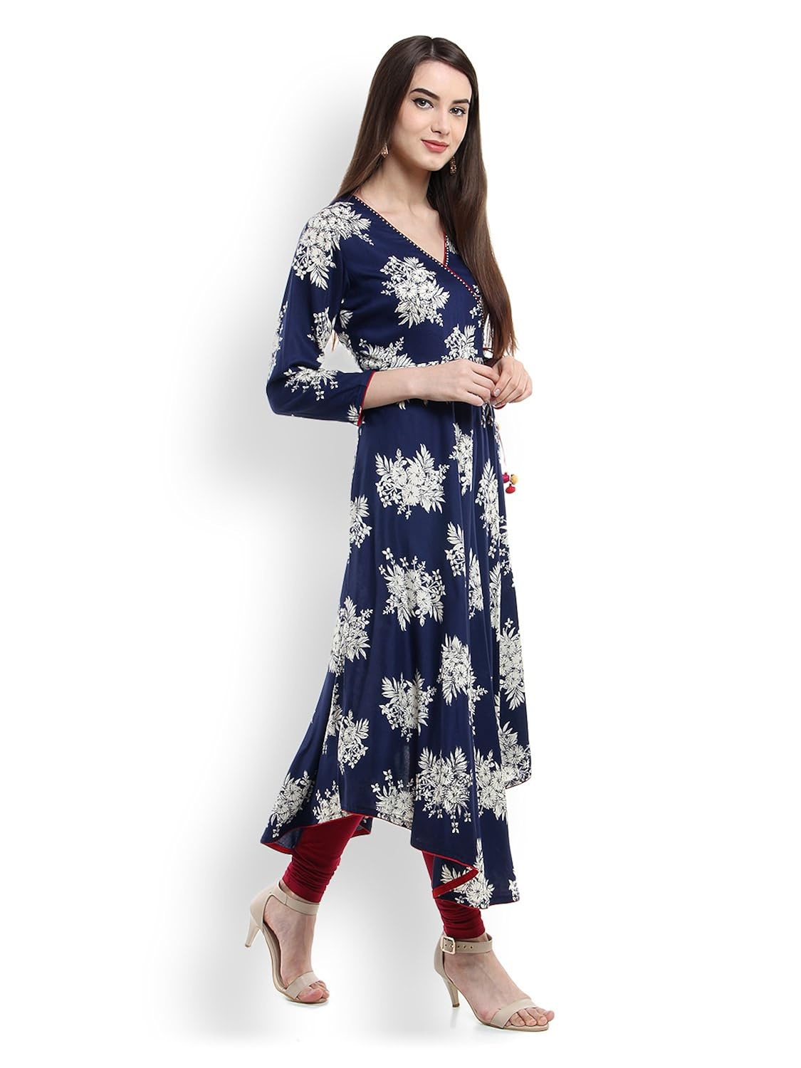 tissu women's viscose printed angrakha style anarkali (tissu 1711_blue)