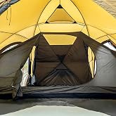 POMOLY Inner Tent for Dome X6 Series, Black Mesh Half Inner Tent for Tent Accessories