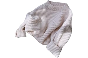 CIYCUIT Toddler Baby Girl Boy Sweater Fall Winter Long Sleeve Knit Pullover Sweatshirt Outfit