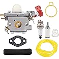 Hipa 753-06288 Carburetor for Troy Bilt TB35EC TB2044XP TB2040XP TB2MB TB430 String Trimmer Murray M25B M2560 MS2550 MS2560 MS9900 Remington RM430