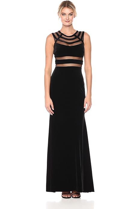 betsy adam velvet dress