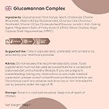 WeightWorld Glucomannan Capsules Konjac Root 180 Veg Gluten Free view 7