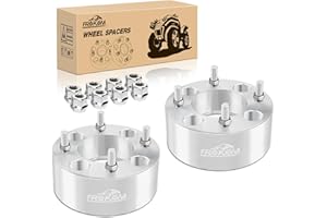 Frokom 4x110mm ATV Wheel Spacers,2 Inch Wheel Spacers with 10×1.25 Studs Fit For Honda Foreman Recon Rancher Rincon, Yamaha Big Bear Wolverine Rhino, Suzuki King Quad Vinson-2 Pack