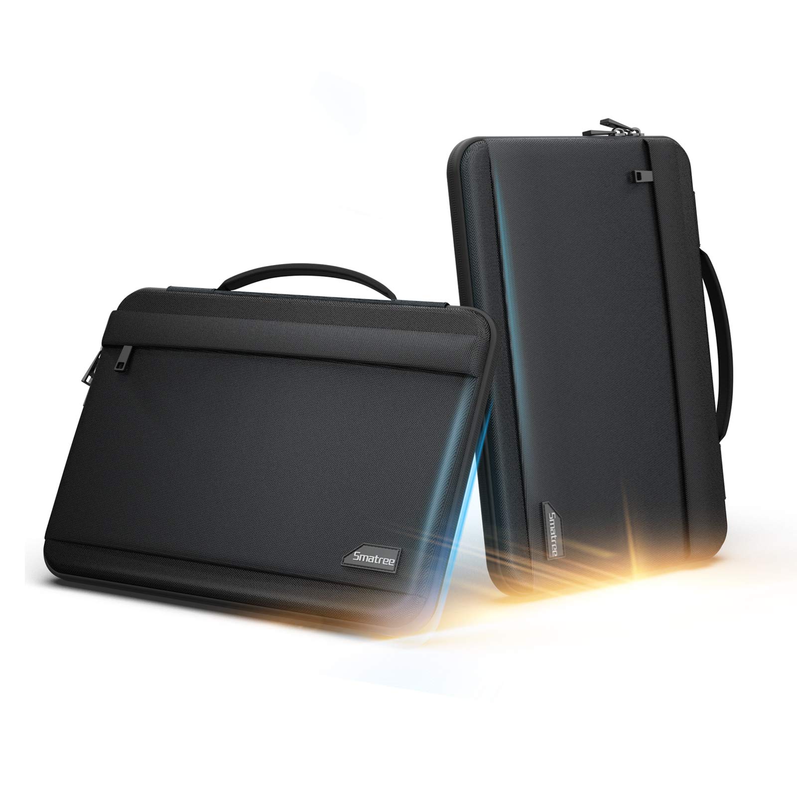 Smatree 15.6 Inch Hard Shell Laptop Case Only Compatible with Lenovo Legion 5 Laptop 15.6 Inch/Dell Inspiron 15 15.6 Inch / 16 Inch Case, Carrying Bag with Handle, Black