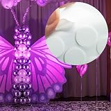 SZXMDKH 156pc Double Sided Clear Putty Dots 10mm 15mm Removable Waterproof No view 6