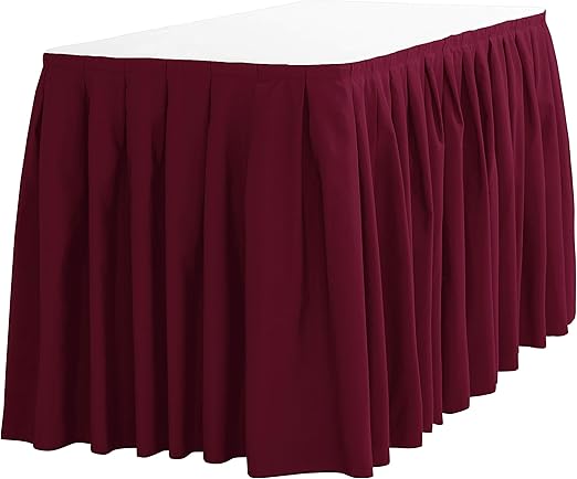 red pleated skirt amazon