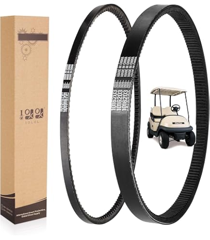 2×Starter Generator Drive Belt 101916701 1016203 For Club Car 1997 DS Precedent 2×Starter Generator Drive Belt 101916701 1016203 For Club Car 1997 DS Precedent