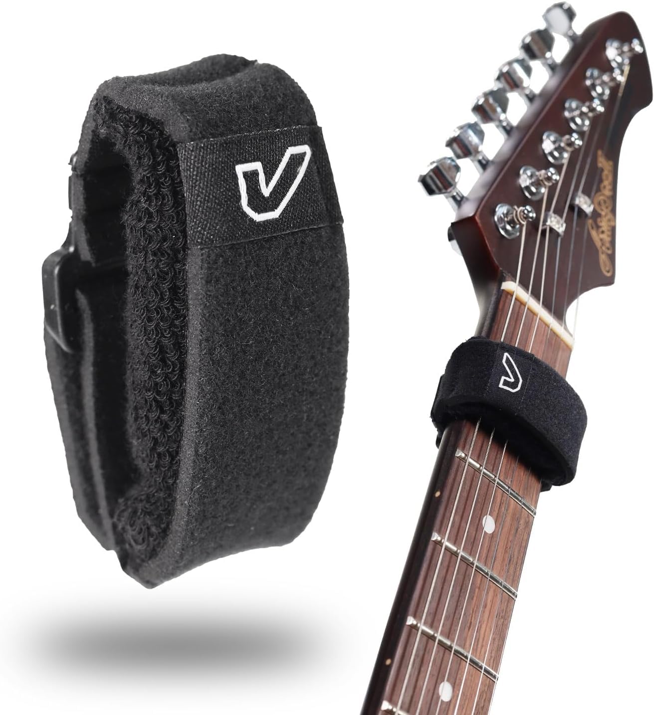 Gruv Gear FretWraps String Muter 1-Pack (Black, Small) (FW-1PK-SM)