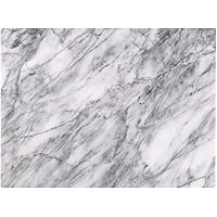 Villa Acacia Marble Cutting Board - 16 x 12 Inch Marble Slab Pastry Board for Charcuterie, Cheese, Dough, Dessert - Decorativ