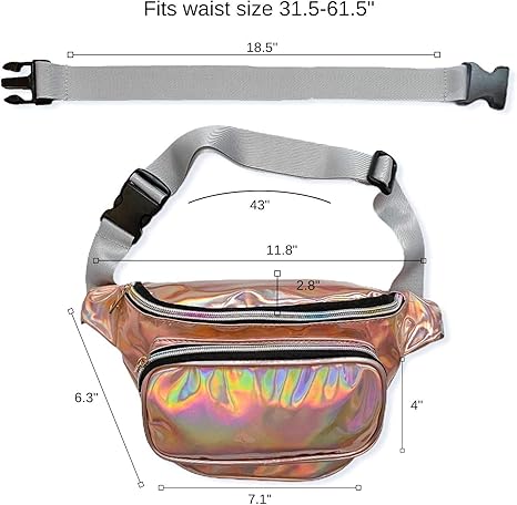 fashionable plus size fanny pack