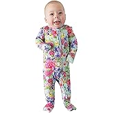 Posh Peanut Convertible Baby Sleepers - Girls Footless Baby Pajamas with 2 Way Zipper for Easy Diaper Changes