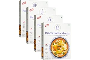Eastern Feast - Paneer Butter Masala, Ready to Eat Meals, (Pack of 4), Vegetarian, Gluten Free