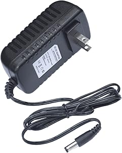 MyVolts 12V Power Supply Adaptor Compatible with HP Personal Media Drive HD0000 External Hard Drive - US Plug