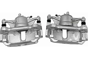 Forlevlaep 19B7286 19B7287 2PCS Front Brake Calipers with Bracket for Volkswagen Golf 2015-2021 for Volkswagen Golf SportWage