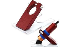 CHUMIA Shearing Guide for Carpet Trimmer Rug Trimmer Guide Solid Wood Acrylic Rug Tufting Supplies to Keep Your Carpet Surface Uniform