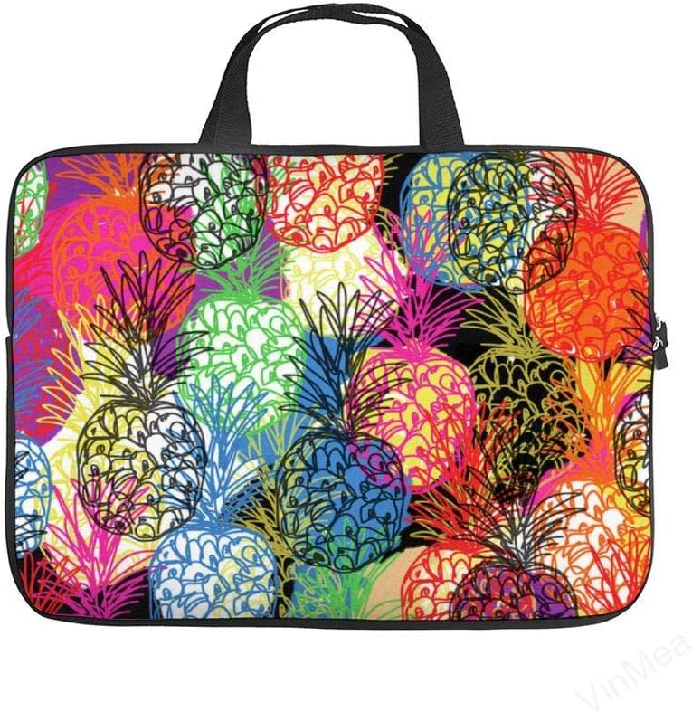 Laptop Sleeve Handle Bag Pineapple Party Neoprene Case Protective Bag,Portable MacBook Laptop,Ultrabooks Case Bag Cover 12 Inch