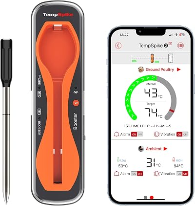 ThermoPro TempSpike 150m Bluetooth Wireless Meat Thermometer