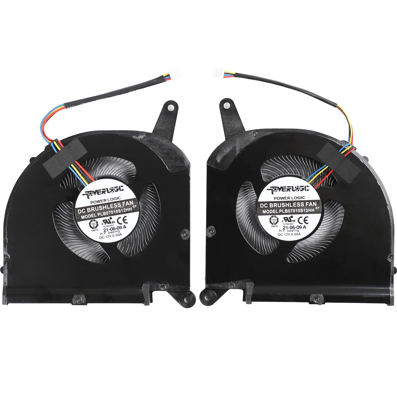 Photo 1 of Replacement CPU+GPU Cooling Fan for Gigabyte Aero 15 OLED, Aero 17 HDR XA, RP75XA RP77XA, Cooling Fan for Aorus 15G 17G YB XB WB KB SB YC XC YD XD KD, P/N: PLB07010S12HH (0.28 Inch Thick)