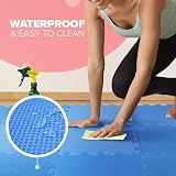 kidoola Foam Baby Play Mat 29x29cm 9pc 7mm Interlocking Blue EVA view 5