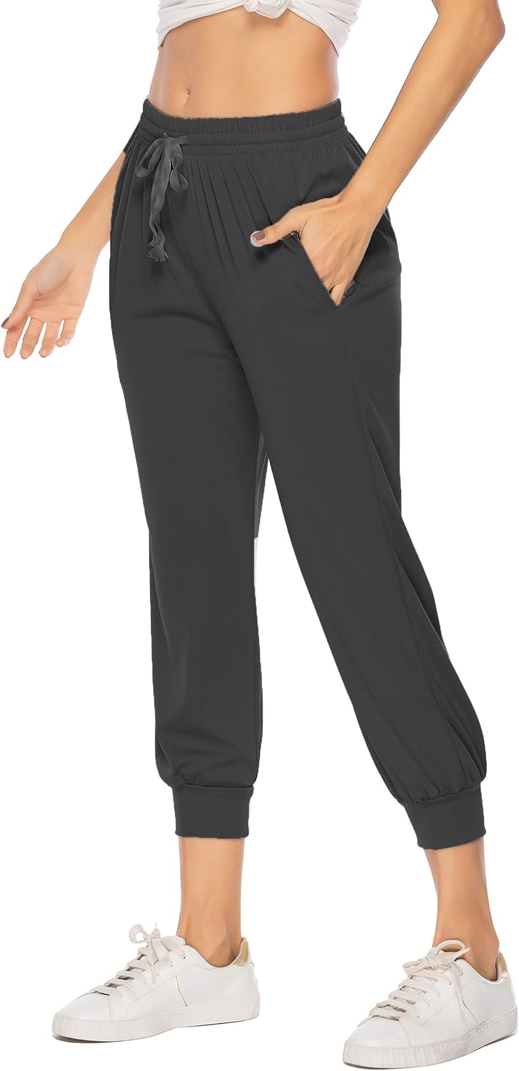 Pantalon De Jogging Femme Coton - Confort Ultime Pour Yoga, Sport Et Détente !
