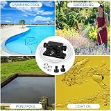 Flintronic Mini Electric Drill Pump 900 L/H Self Priming Water Transfer Pump view 9