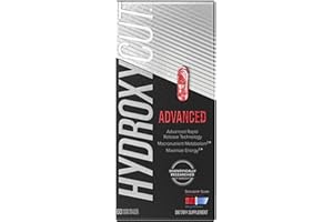 Hydroxycut Advanced - 60 Rapid-Release Liquid Capsules - Thermogenic Calorie Burn, Maximize Energy - for Women & Men