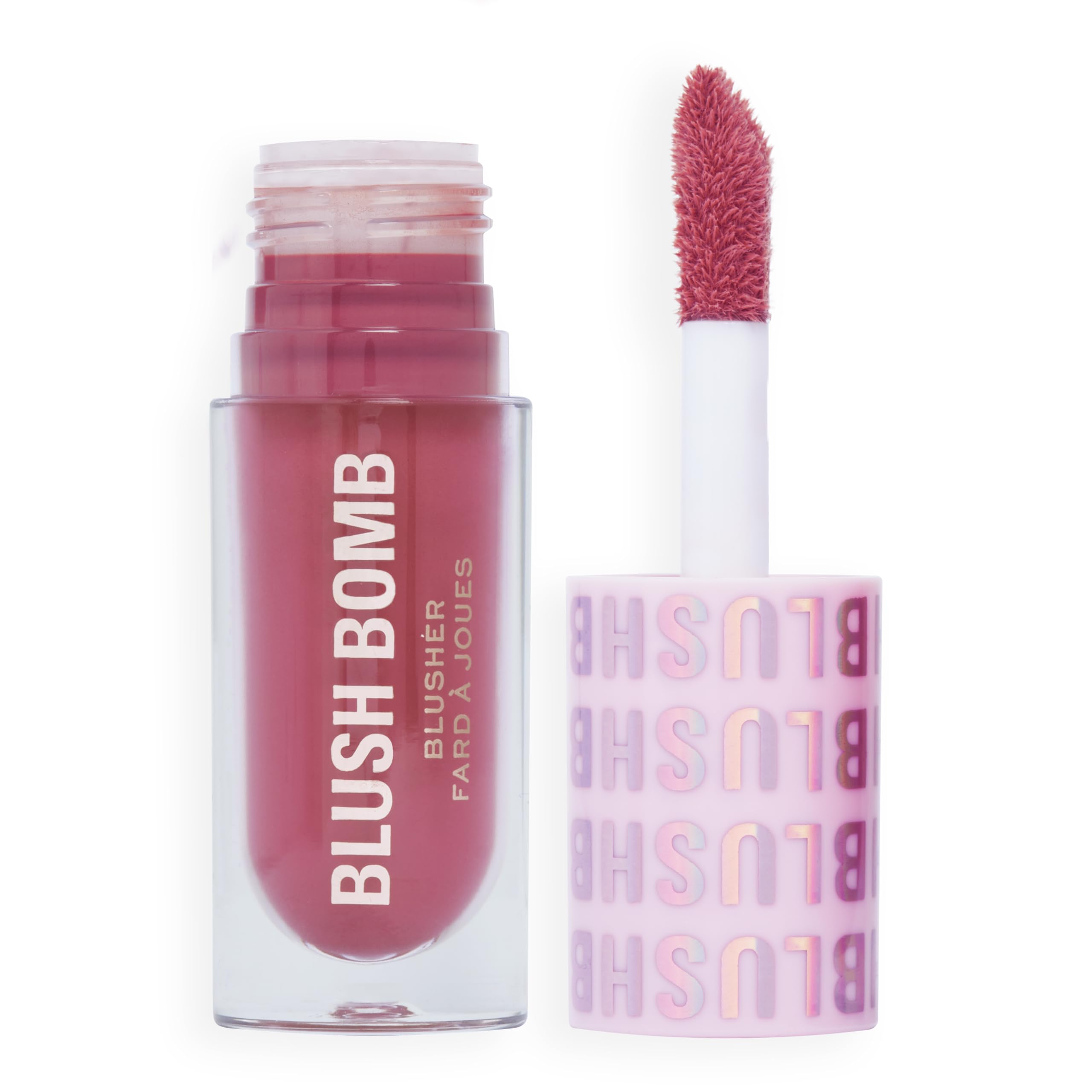 Makeup Revolution, Y2K Baby Blush Bomb, Liquid Face Blusher, Blendable & Buildable, That's Cute Pink, 4.5ml