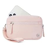 WESTBRONCO Wristlet Wallets for Women Nylon Quilted