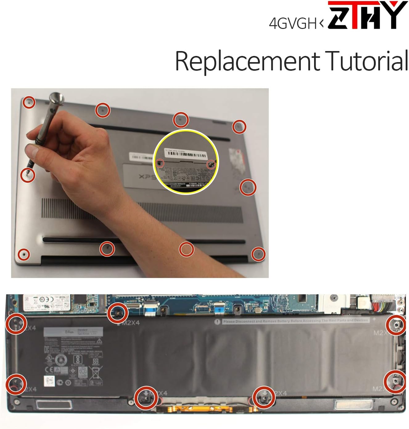 Computers Accessories Zthy 84wh 4gvgh Laptop Battery Compatible With Dell Xps 15 9550 P56f P56f001 Dell Precision 5510 Mobile Workstation Series Replacement 1p6kd T453x 0t453 062mjv M7r96 451 ux 6cell 7260mah 11 4v