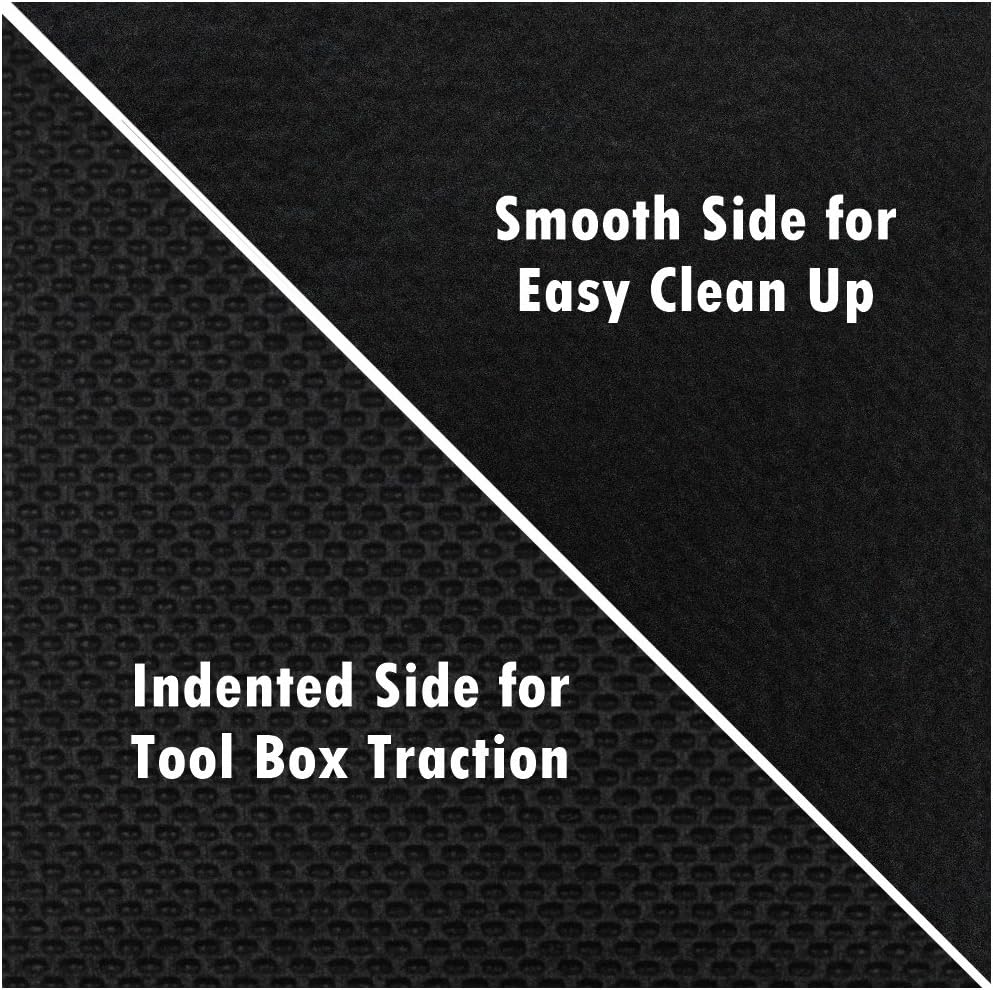 Professional Grade High Grip Tool Box Drawer Liner Heavy Duty Non