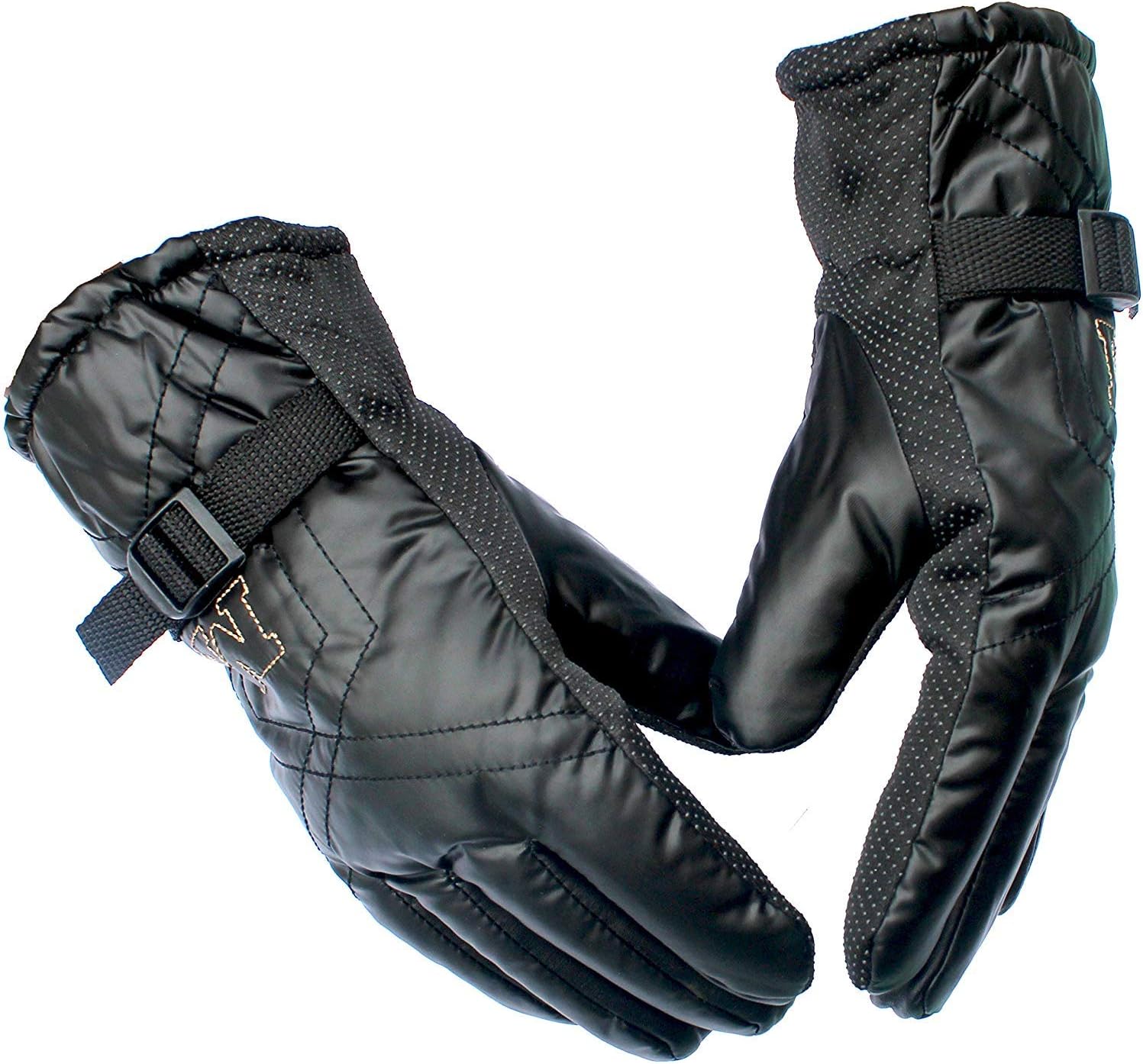 DIGITAL HOMES Snow Proof High Quality Soft Stylish Warm Winter Gloves for Riding, Cycling, Biking for Men Boy Gents - Ideal for Rough Usage