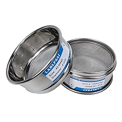 LABLPSAI 40 Mesh Lab Sieves 4" Diameter 304
