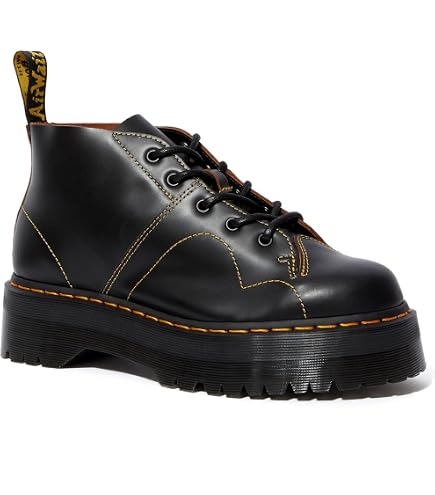Amazon.com: Dr. Martens Women's 5-Eye Max Platform Shoes, Black