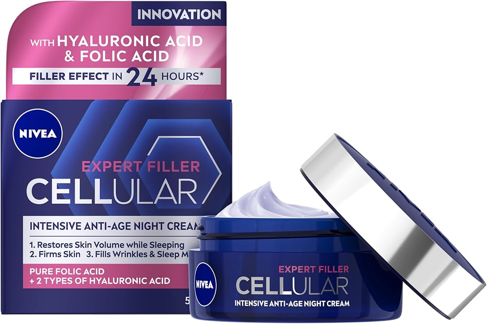 NIVEA Hyaluron Cellular Filler Anti-Age Night Cream 50ml