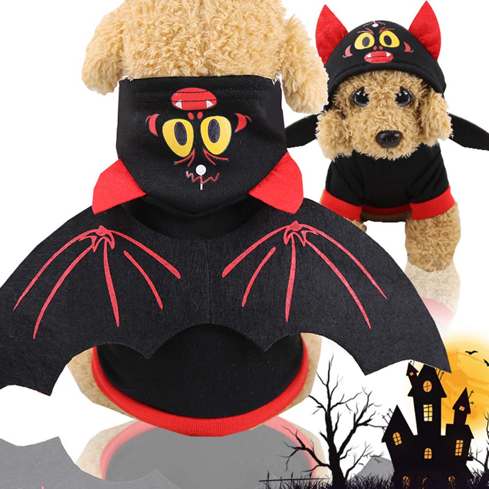 Abcsea Pet Costume Halloween, Pet Clothes, Dog Clothes, Pet Halloween Costume Spider, Spider Style - M