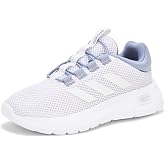 adidas Womens Cloudfoam Comfy Sneakers Shoes Casual - Beige, White