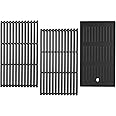 BBQration 17" Cooking Grates and Griddle for Charbroil Tru-Infrared 4-Burner Grill 463242716 463242715 466242716 463257520 463276016 463276016 for Charbroil Grill Replacement Parts