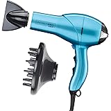 Conair INFINITIPRO 1875 Watt Salon Performance AC Motor Styling Tool/Hair Dryer, Aqua (Amazon Exclusive)