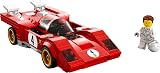 LEGO Speed Champions 1970 Ferrari 512 M Race Car 76906 Red w Minifigure view 2
